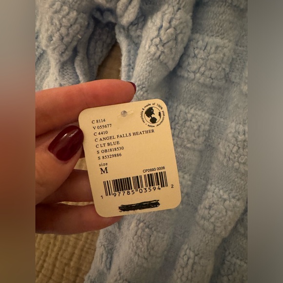 Free People - Soul Search Sweater in Angel Falls - Picture 4 of 6